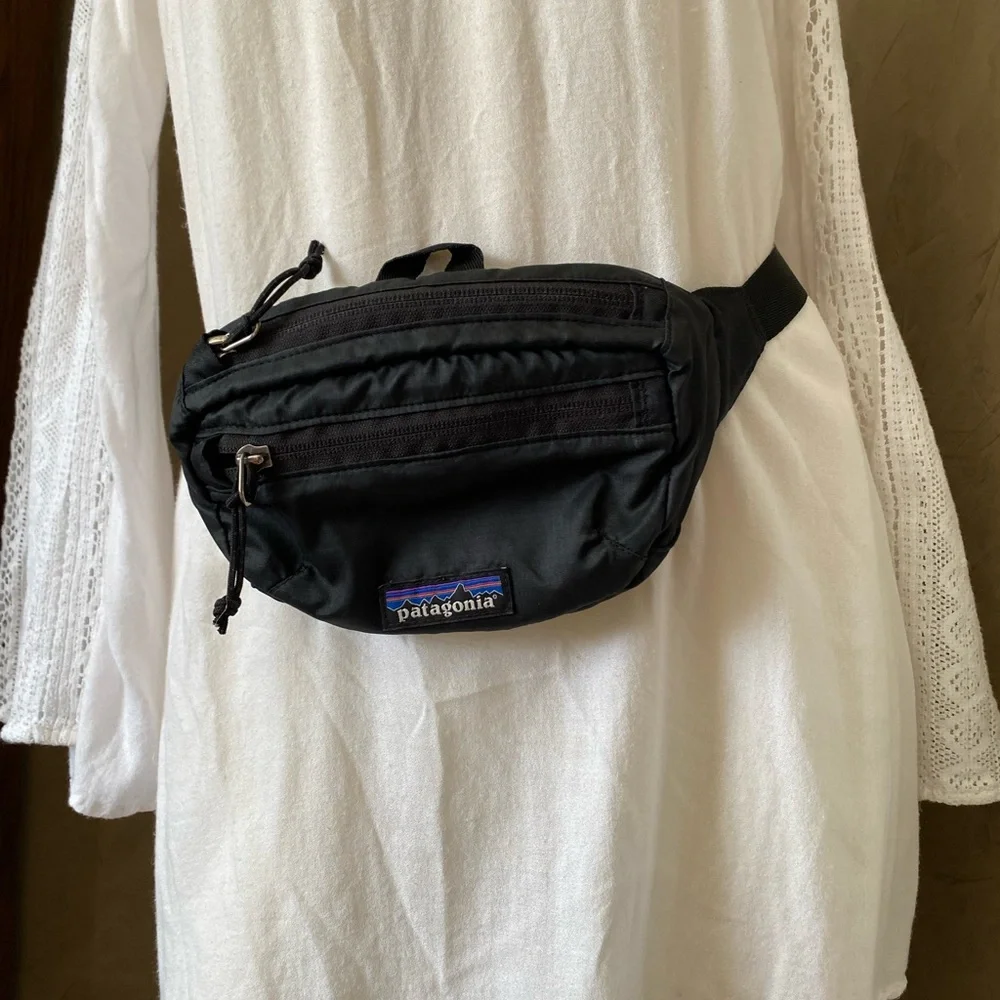 PATAGONIA Black Ultralight Black Hole Mini Hip Pack 1L unisex - Picture 10 of 16